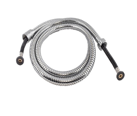 Шланг для душа 1/2"х1/2"- гайка/конус (Импорт/Импорт) 150 см., резина EPDM арм. нейлон. нитью