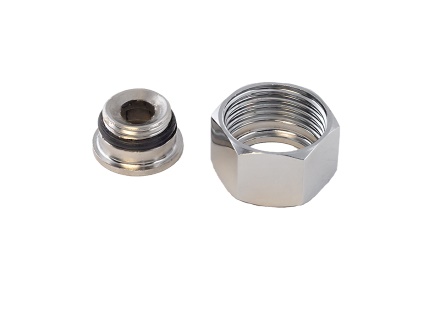 Гайка для смесителя  3/4" (латунь) с бочонком 3/8", (10 шт.)